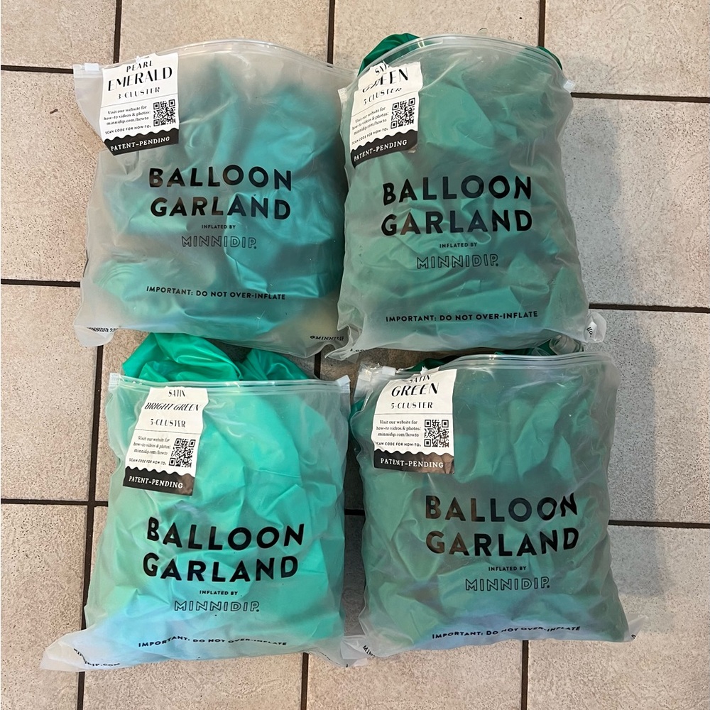 MinniDip Balloon Garland Bundle